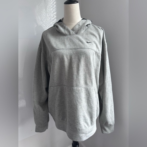 Nike Sweaters - Nike Dri fit Grey XL hoodie